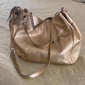 Michael Kors Metallic Gold Shoulder Bag